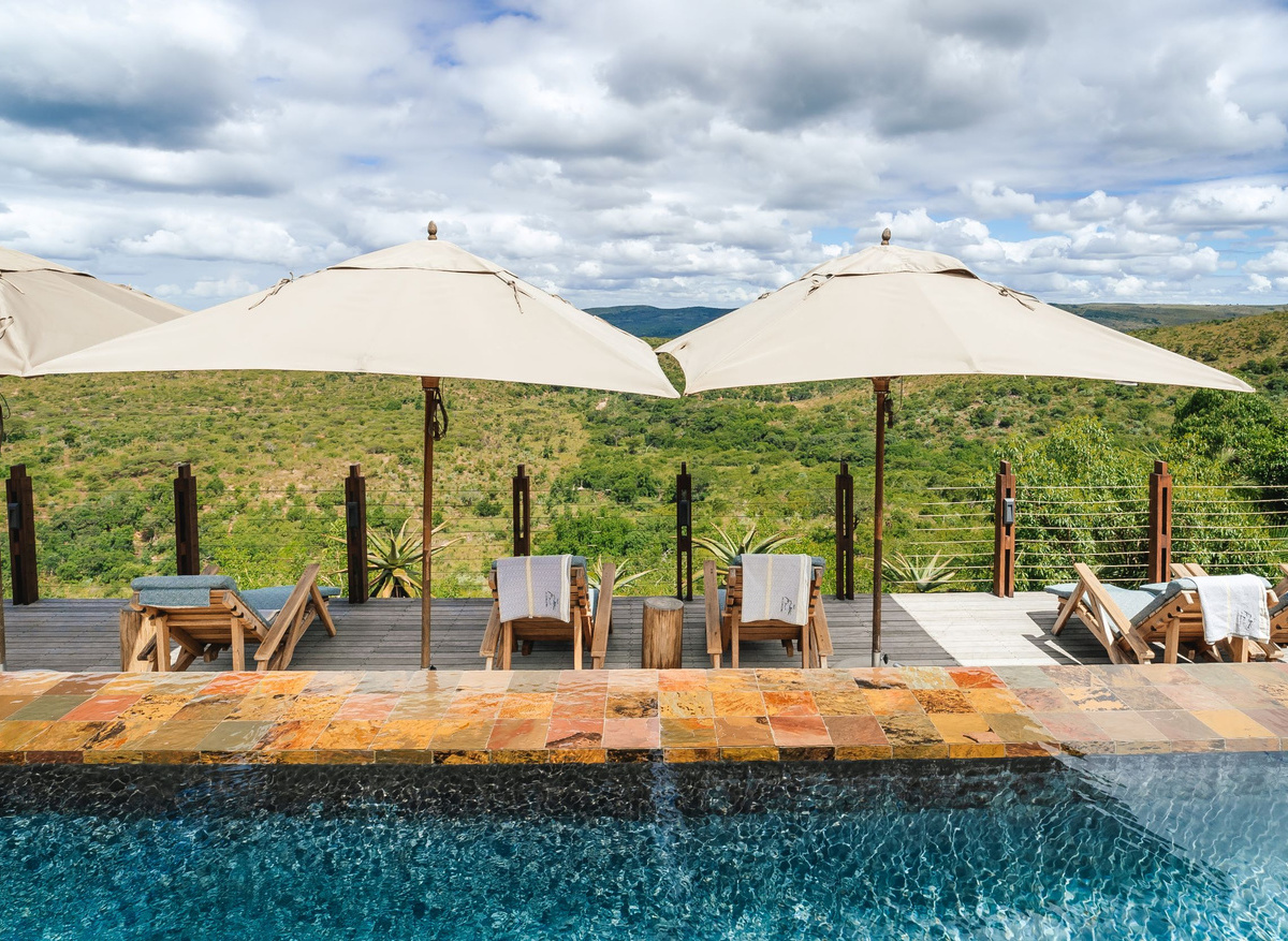 Rhino Ridge Safari Lodge - Pool Deck