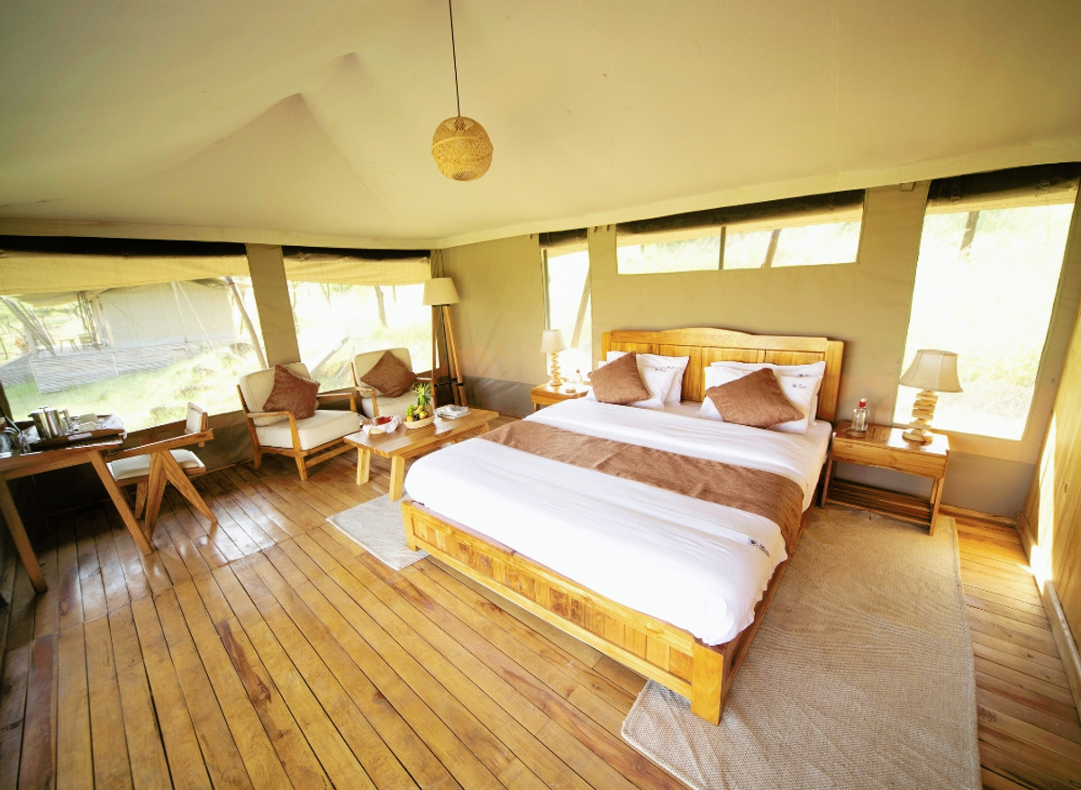 Kifaru Lodge luxury bedroom